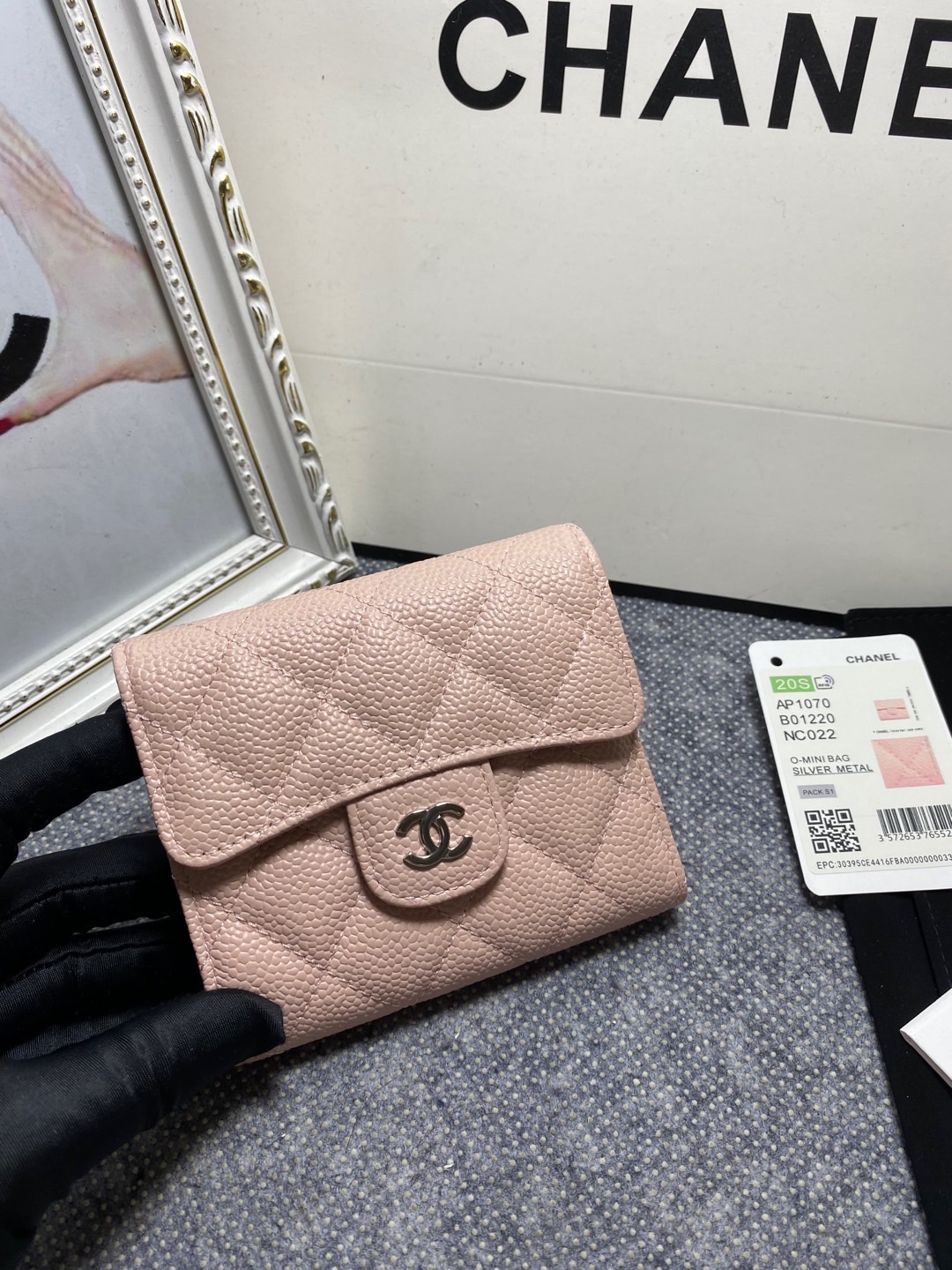 [TOP] CHANEL Wallet Cowhide 12*10*3.5cm - 4 Color