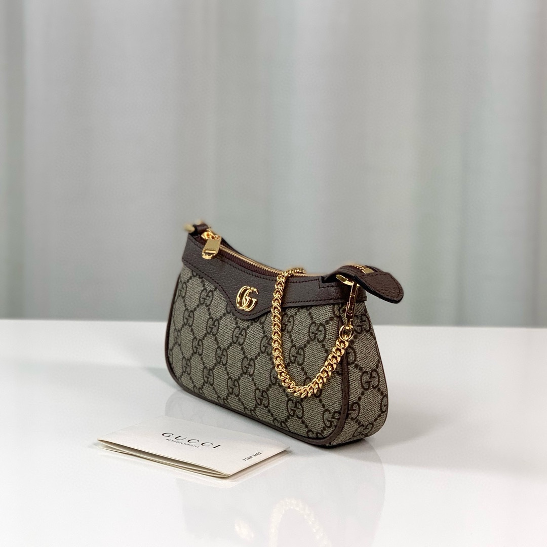 [TOP] GUCCI Ophidia Bag Mini 10X19X3cm - 2 Color
