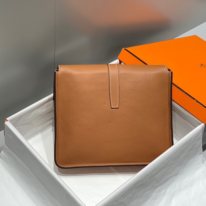 [TOP] HERMES Steve Light Messenger Bag 27x23x4.5cm - 3 Color