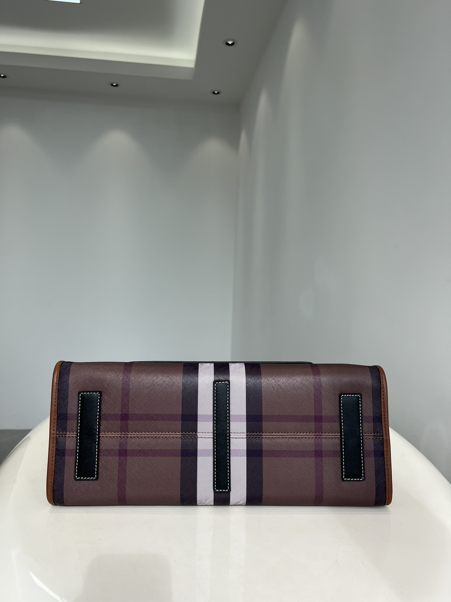 [TOP] BURBERRY  Freya Tote Bag 29x17x25cm - Dark Birch Brown