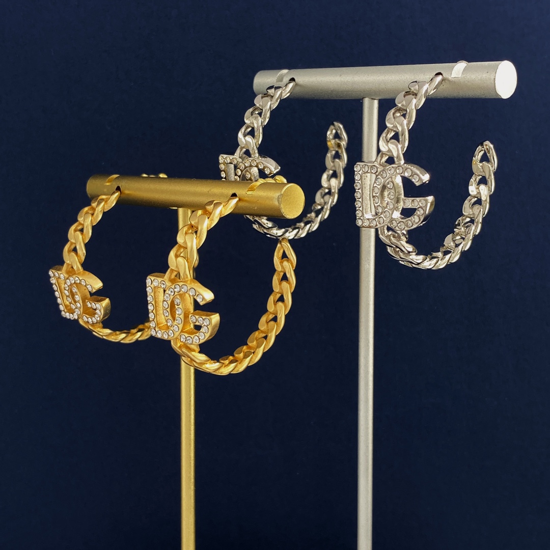 [TOP] Dolce & Gabbana D&G Earrings-2 Colors