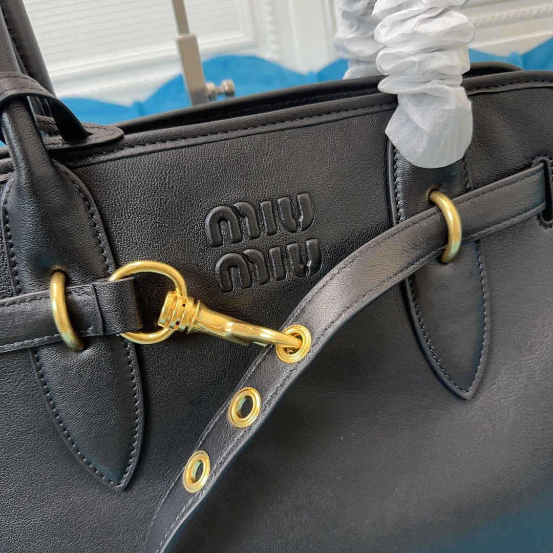 [TOP] Miu Miu Leather Tote Bag 31X40X13CM - 2 Colour