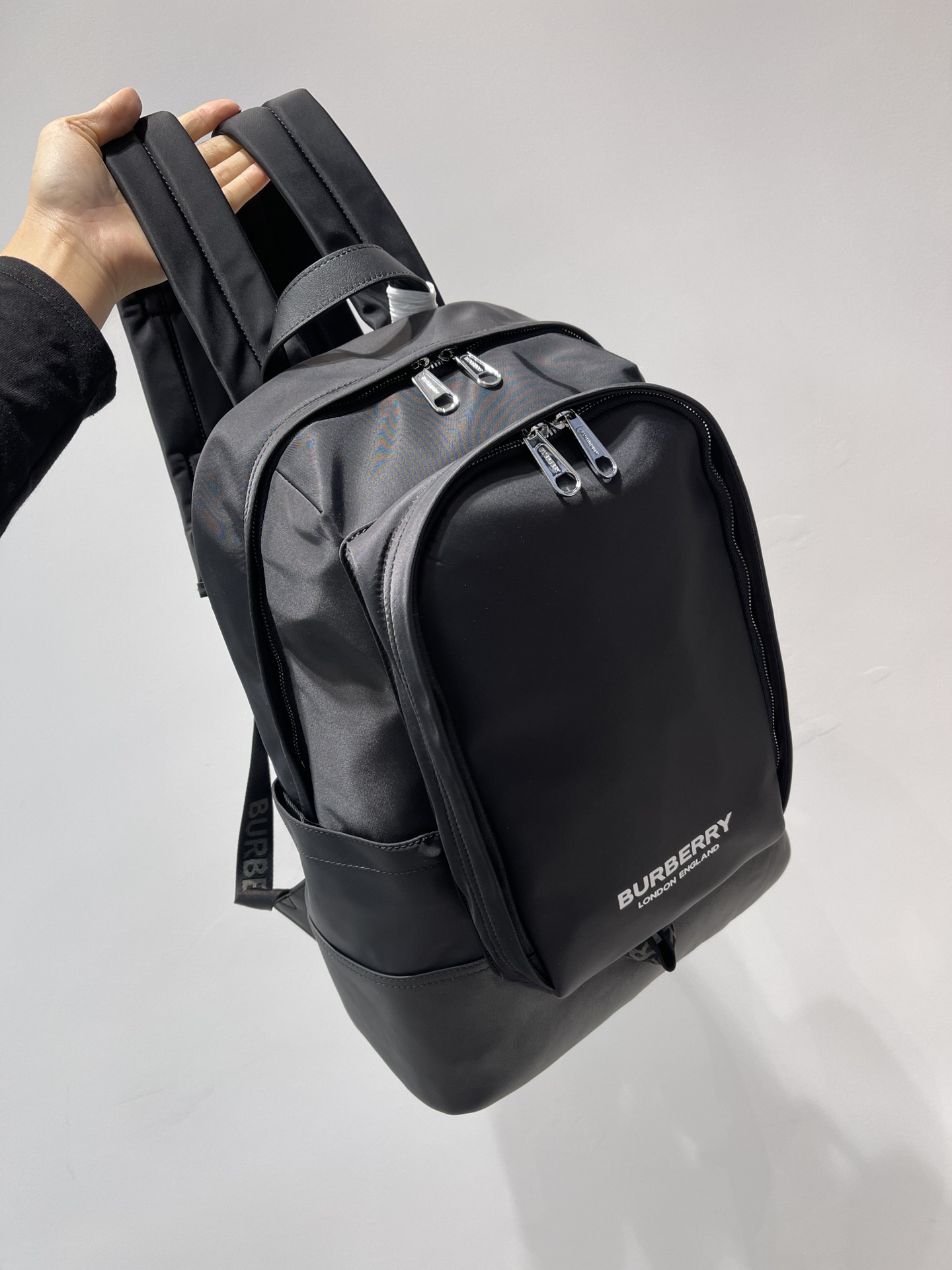 [TOP] BURBERRY Nylon Backpack  45 X 33 X 16 cm - Black