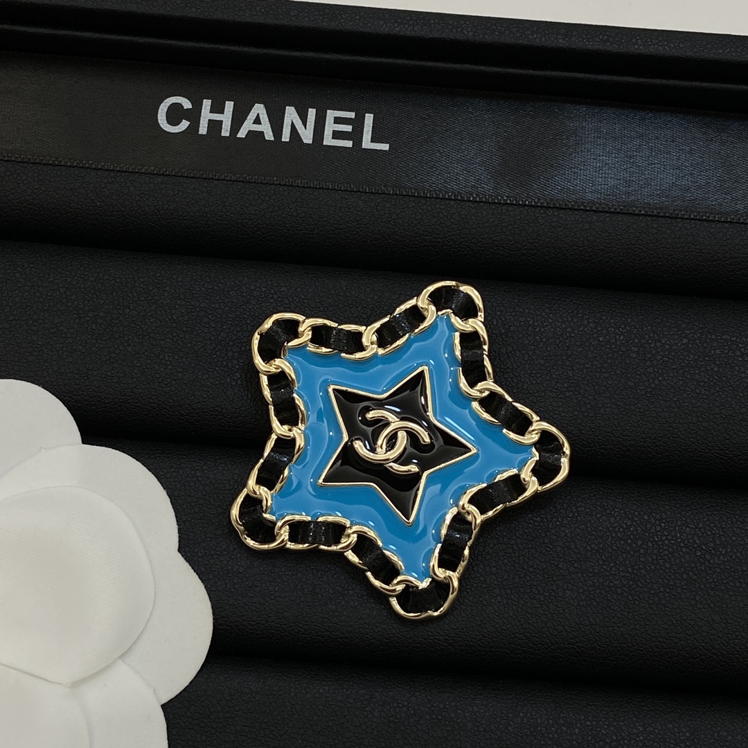 [TOP] CHANEL Star Brooch