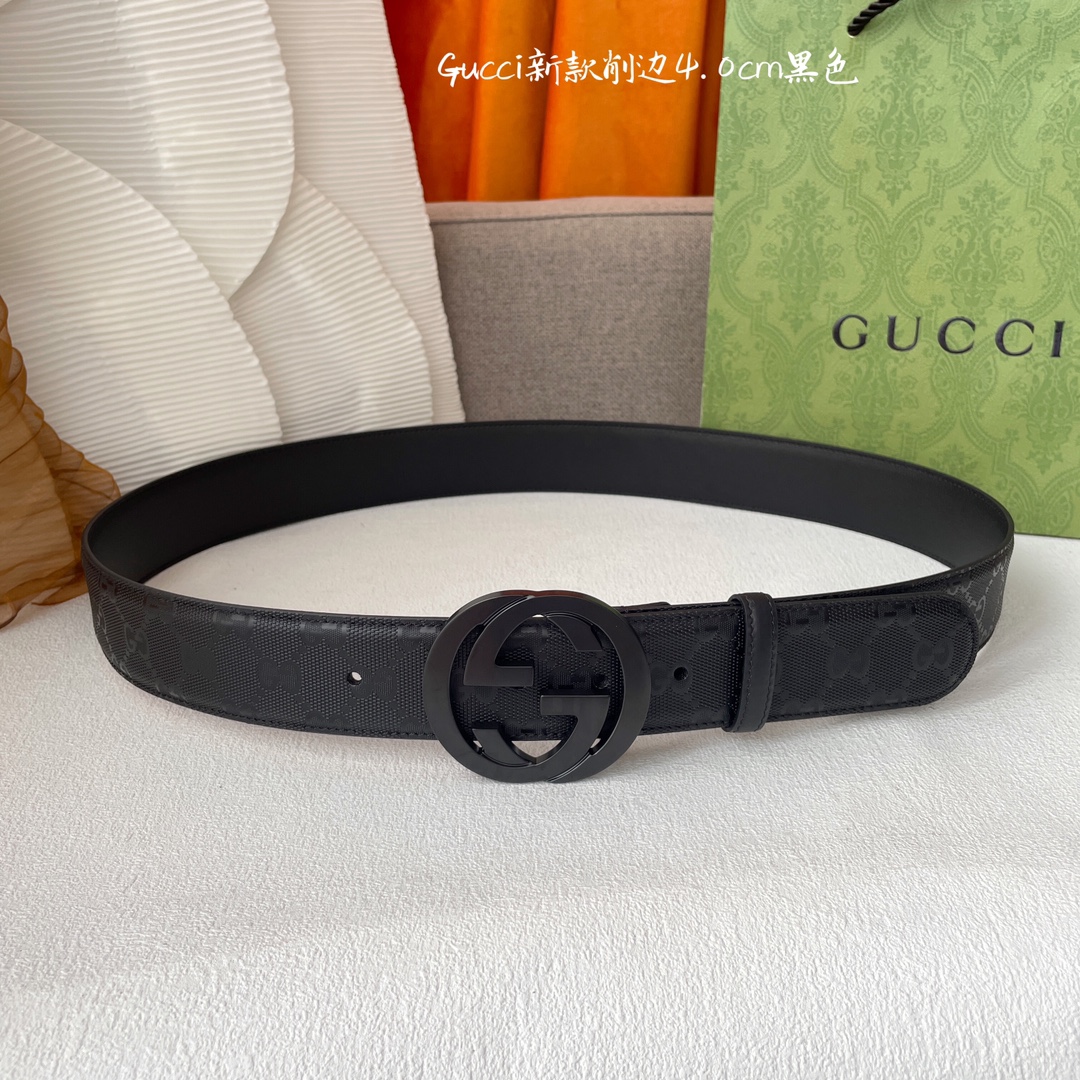 [TOP] GUCCI Classic Leather Belt