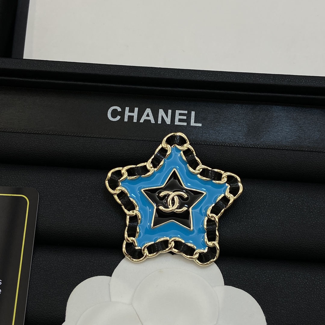 [TOP] CHANEL Star Brooch