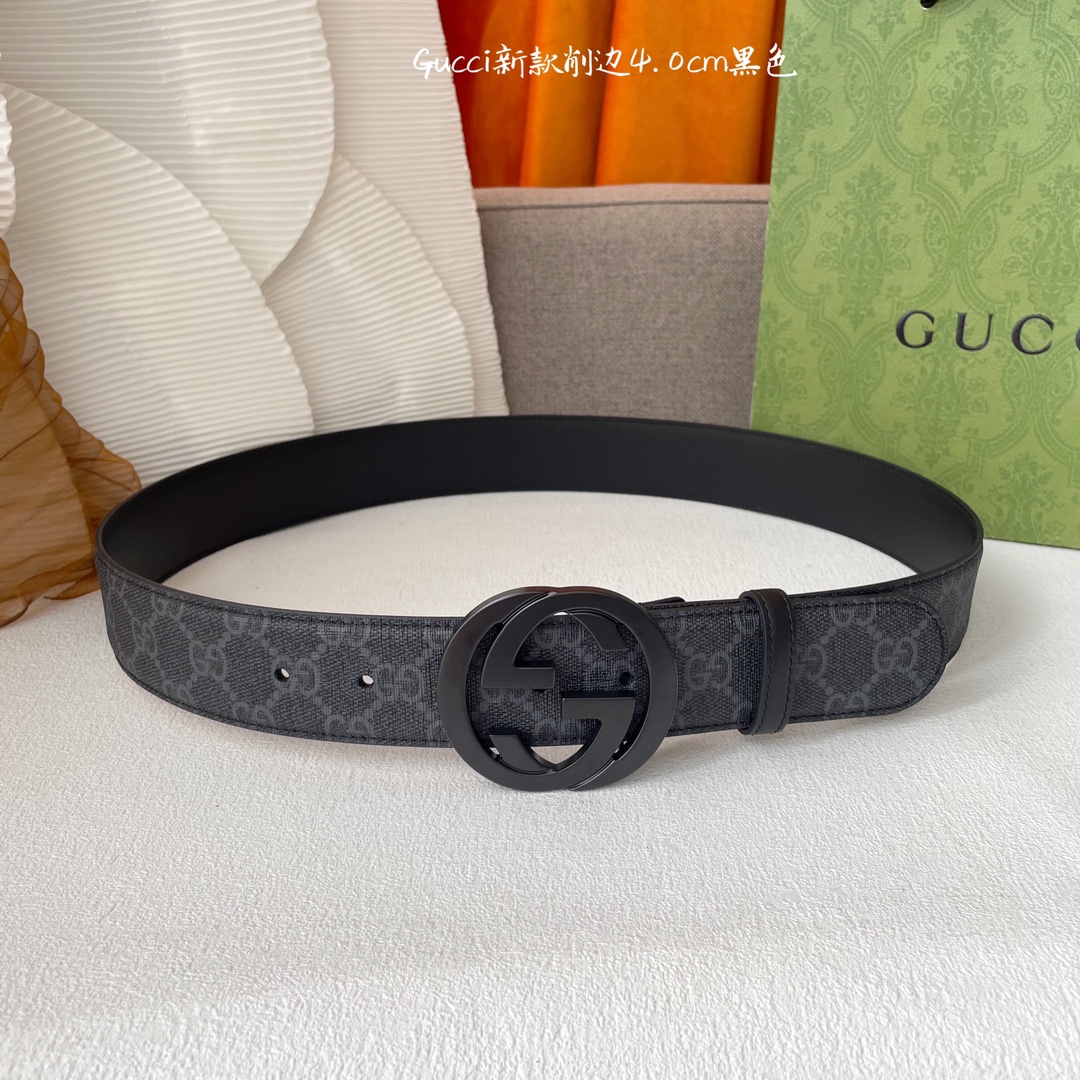 [TOP] GUCCI Classic Leather Belt