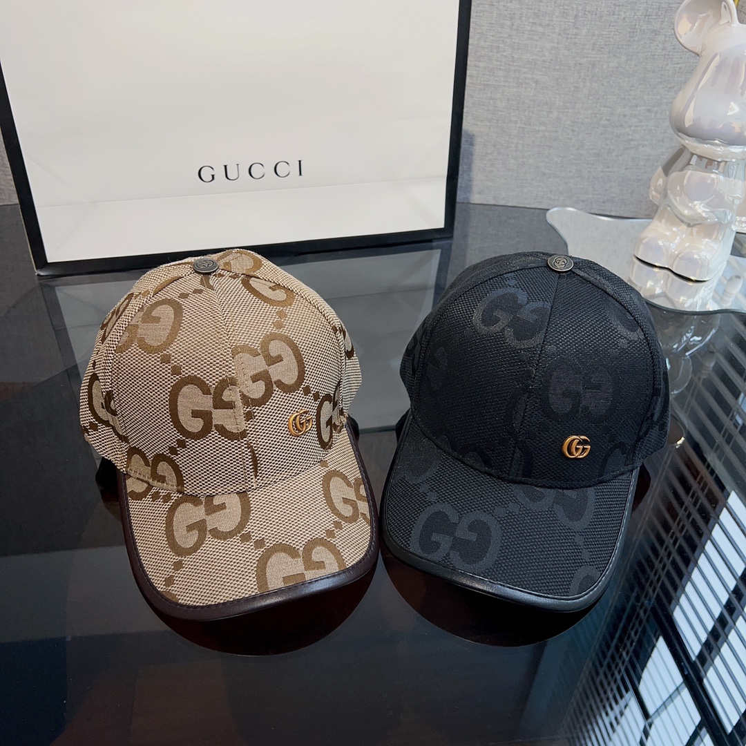 [TOP] GUCCI Leisure Baseball Cap - 2 Colors
