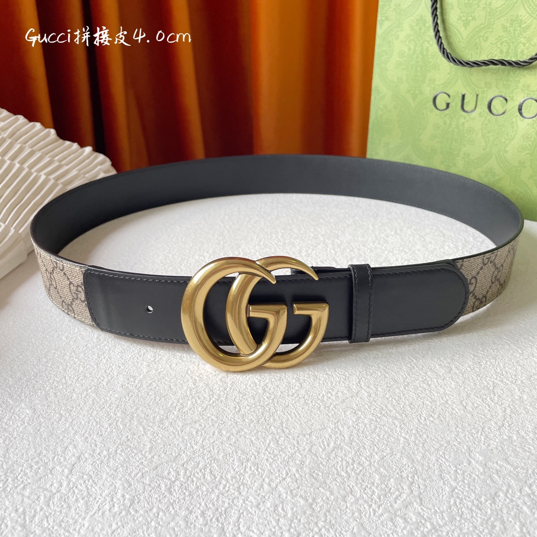[TOP] GUCCI Classic Leather Belt