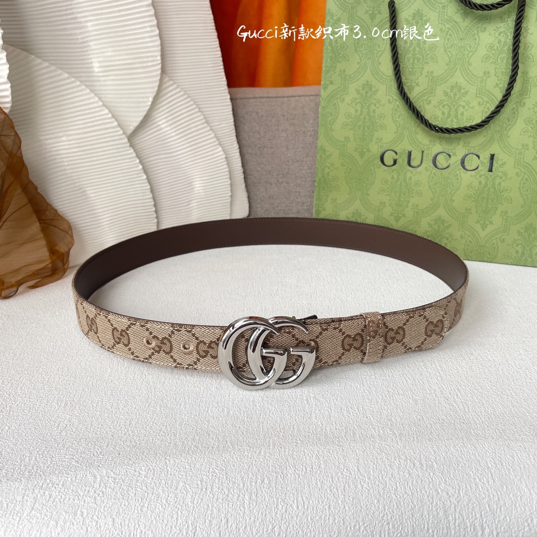 [TOP] GUCCI Classic Leather Belt - 2 Colour