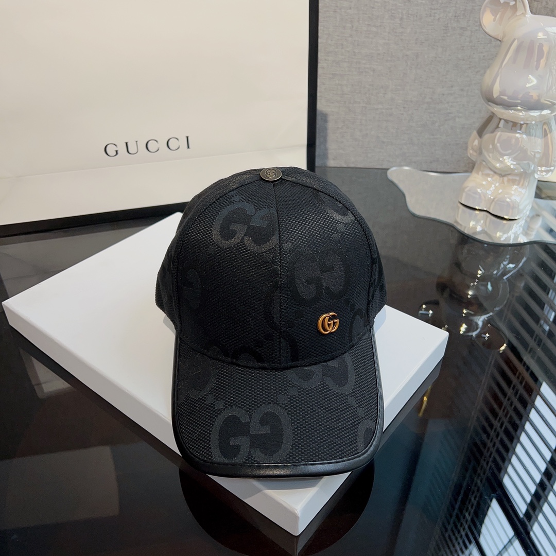 [TOP] GUCCI Leisure Baseball Cap - 2 Colors