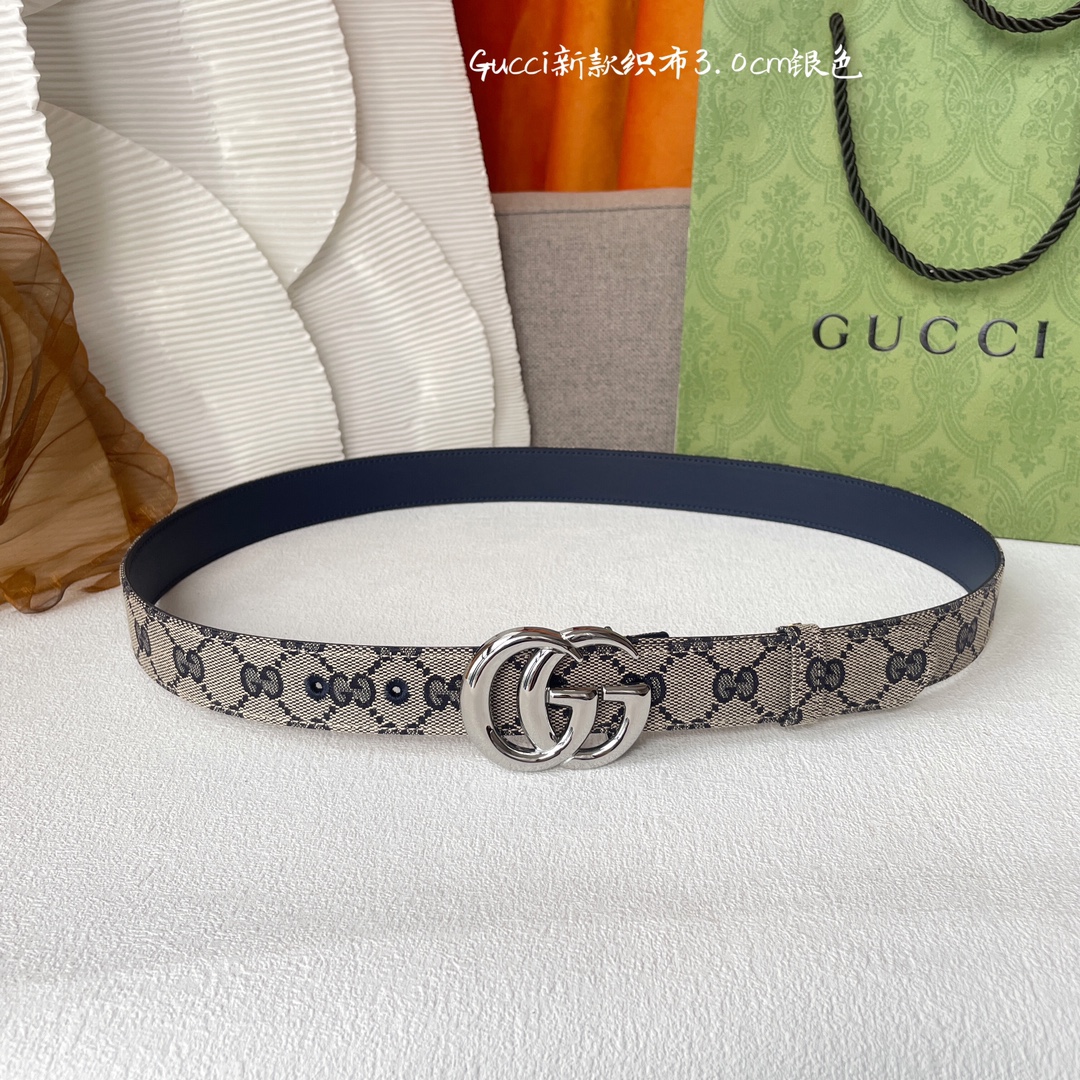 [TOP] GUCCI Classic Leather Belt - 2 Colour
