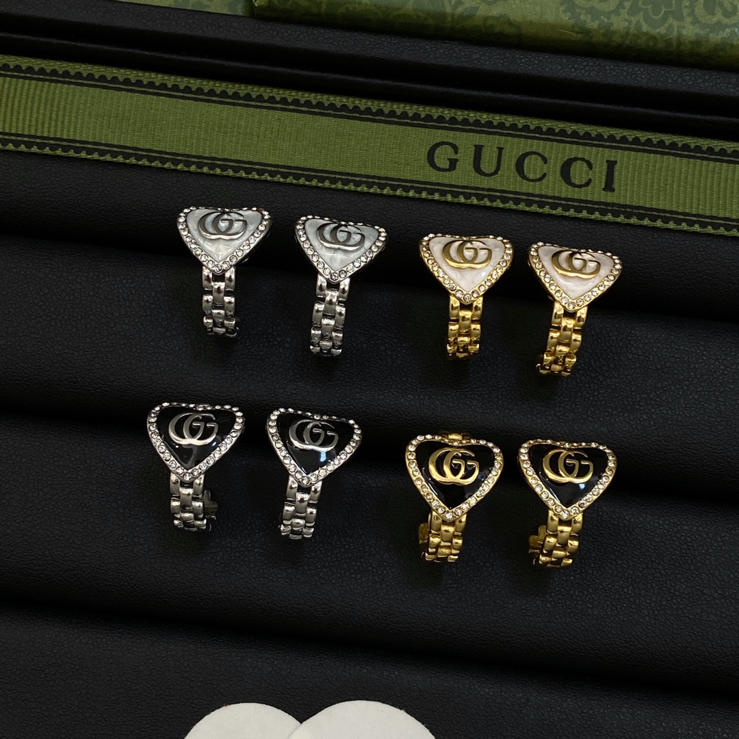[TOP] GUCCI Earrings-4 Colors