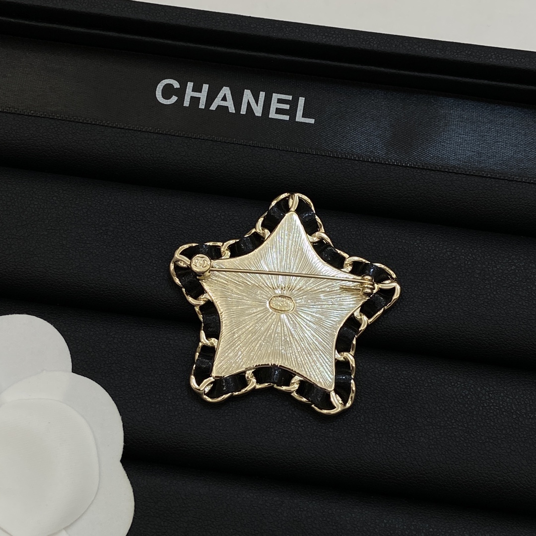[TOP] CHANEL Star Brooch