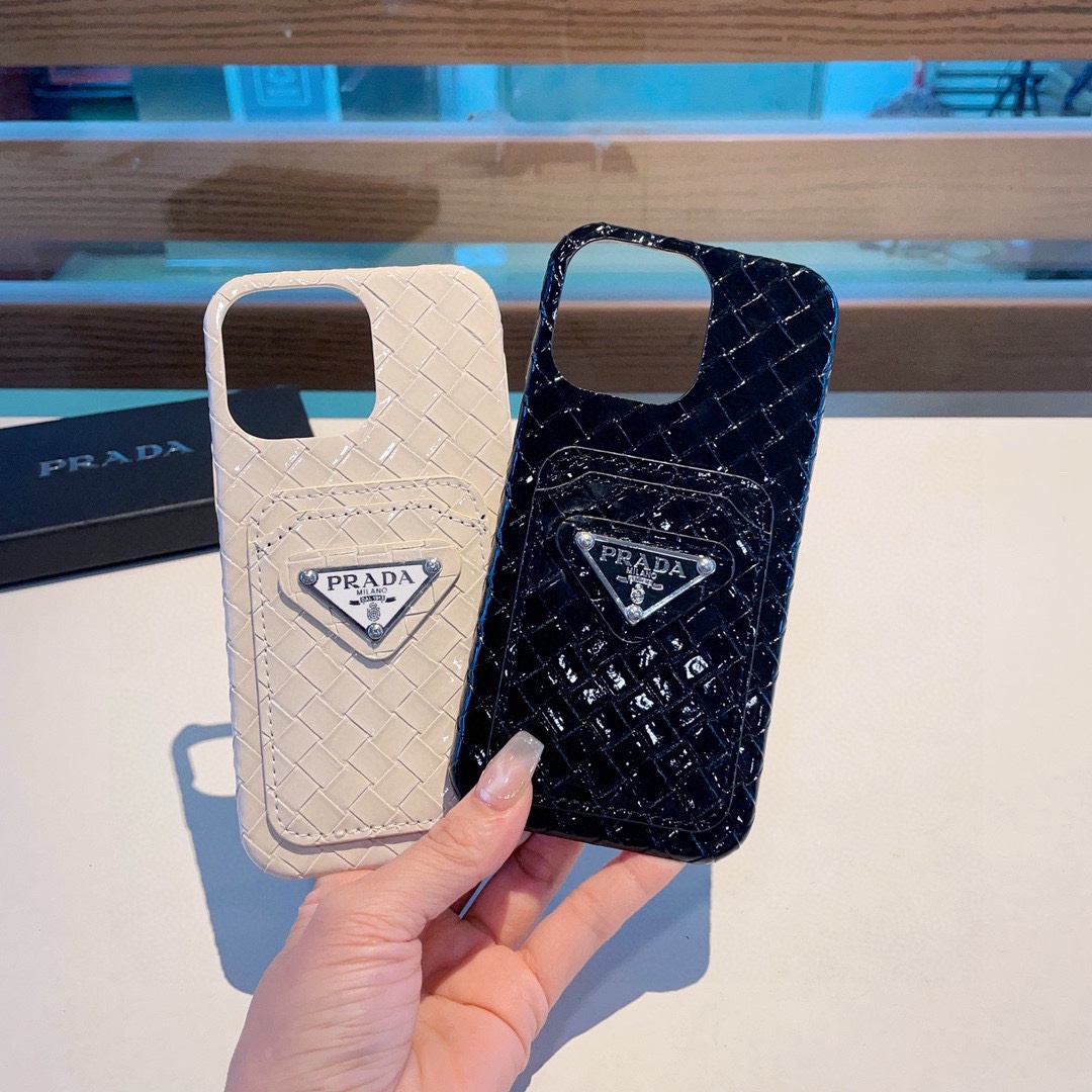 [TOP]Prada Iphone Phone Case-2 Colors
