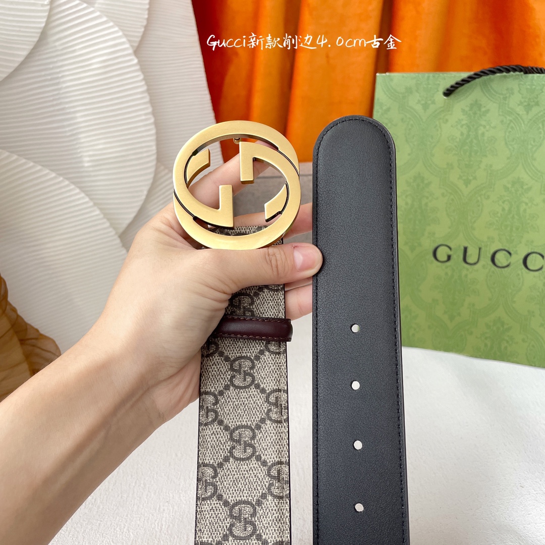 [TOP] GUCCI Classic Leather Belt