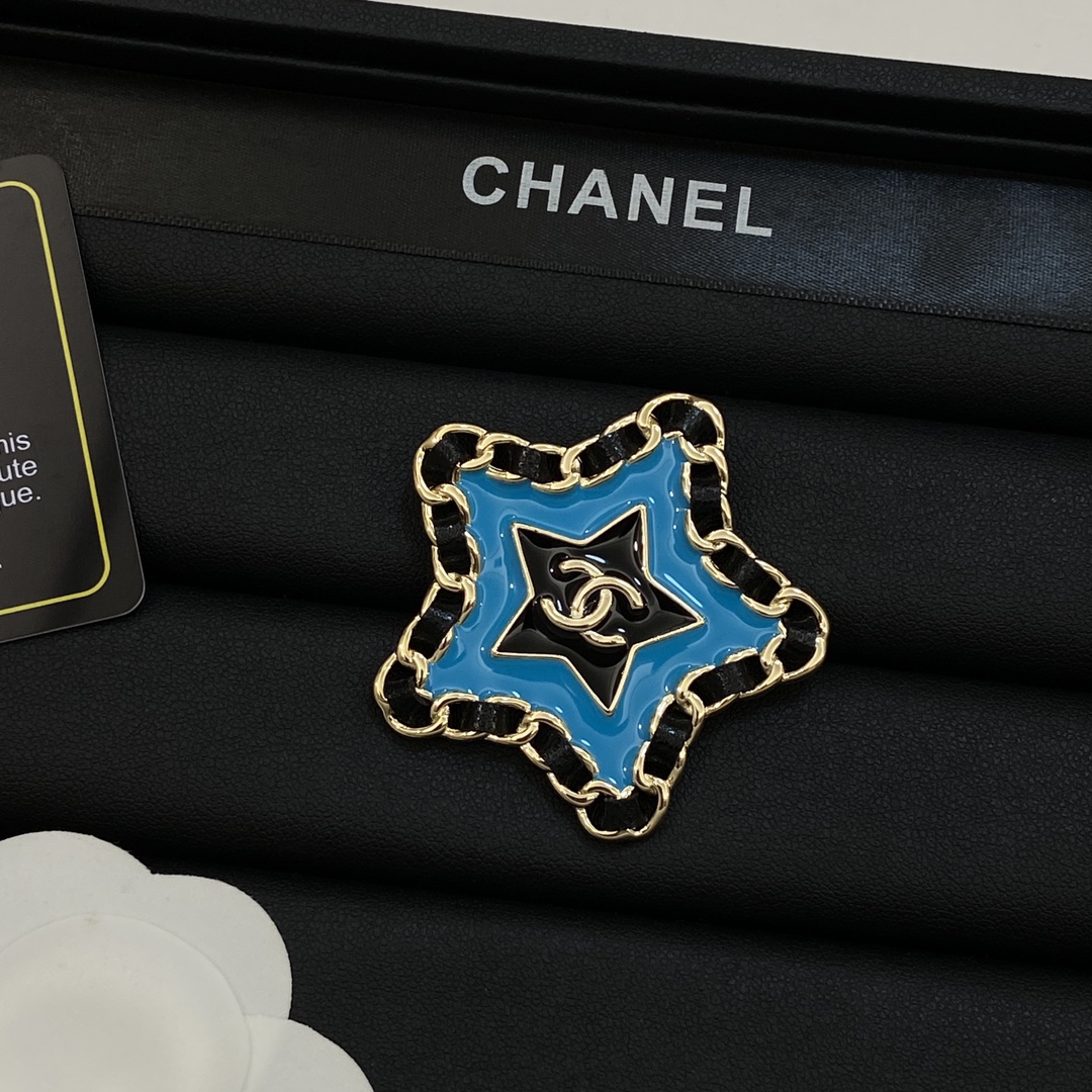 [TOP] CHANEL Star Brooch