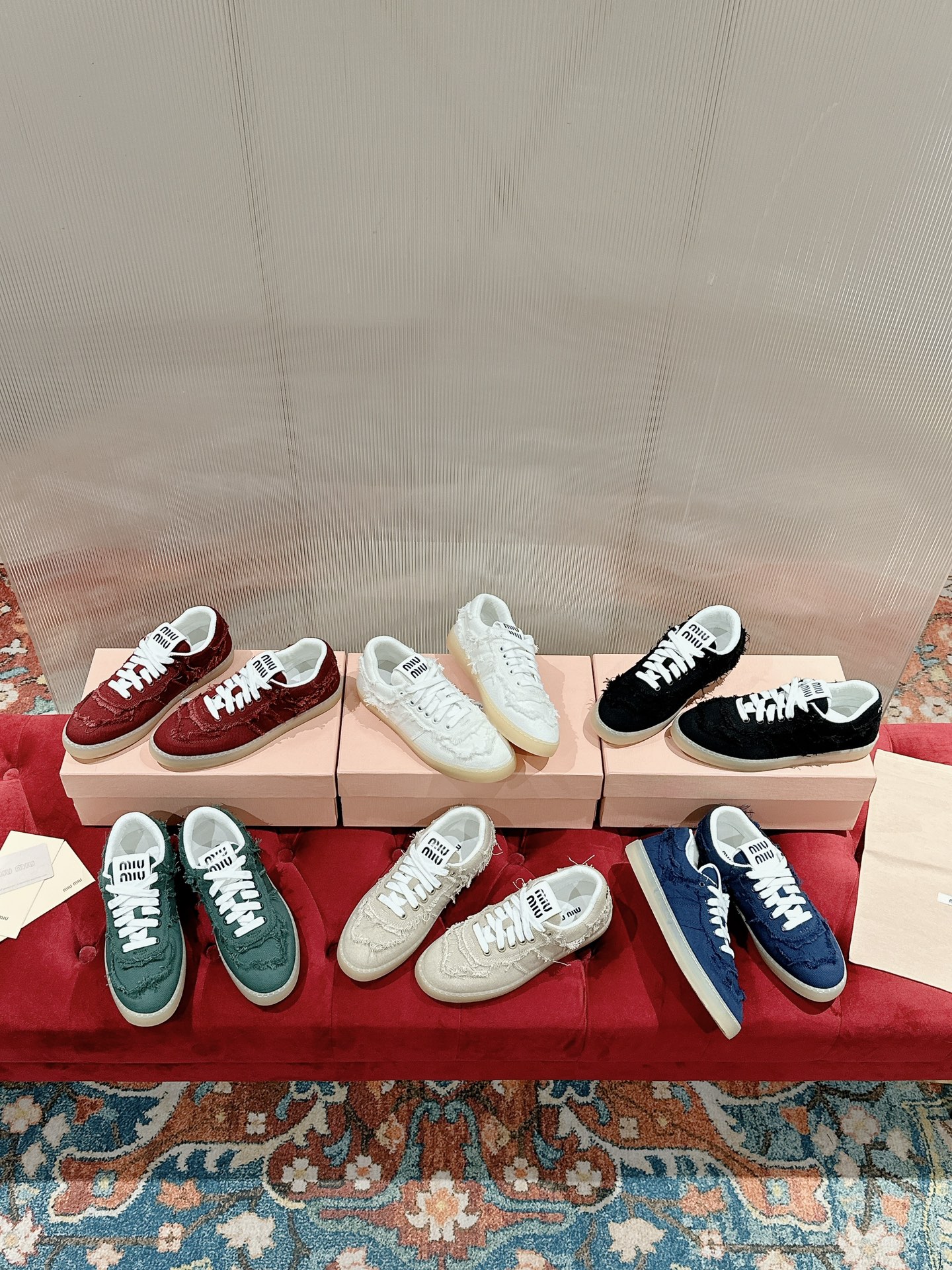 [TOP] Miu Miu Retro German Training Shoes - 5 Color