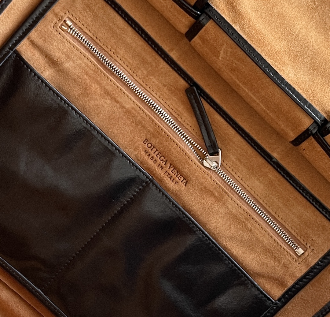 [TOP] Bottega Veneta BV Arco Bags 56x15x34cm - Black