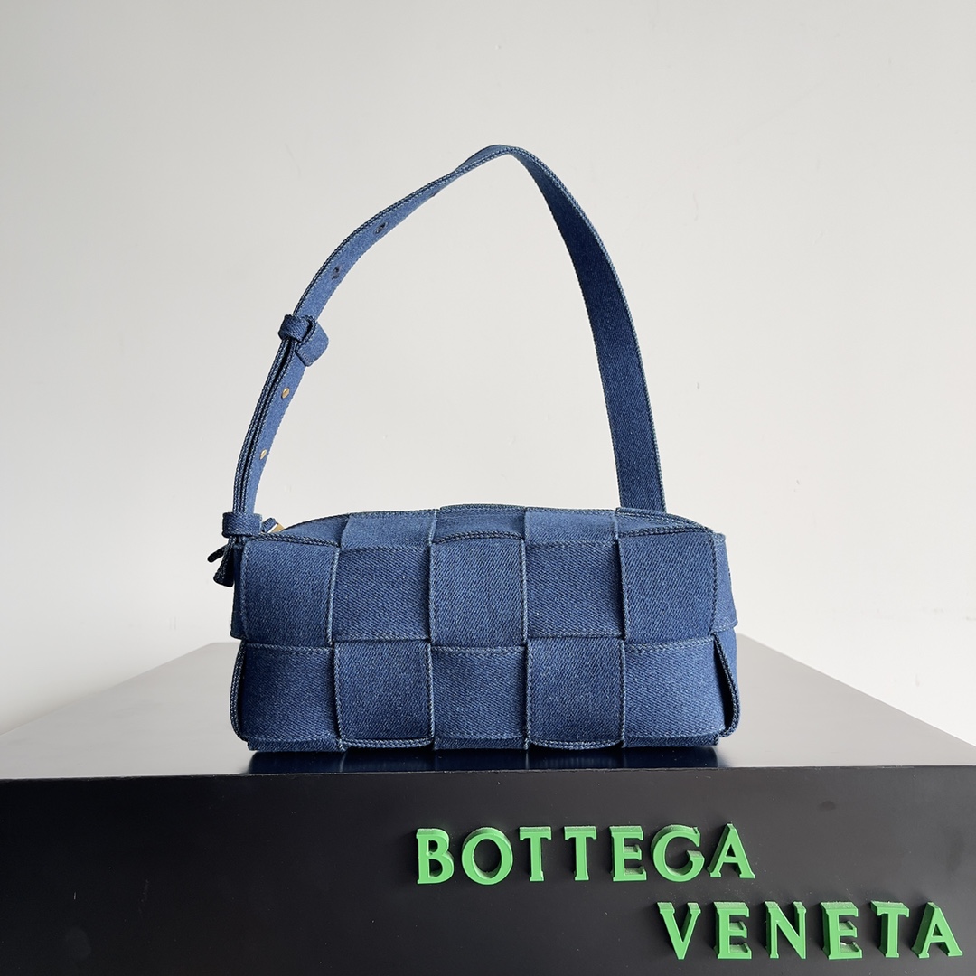 [TOP] Bottega Veneta BV Cassette Bags - Dark Blue