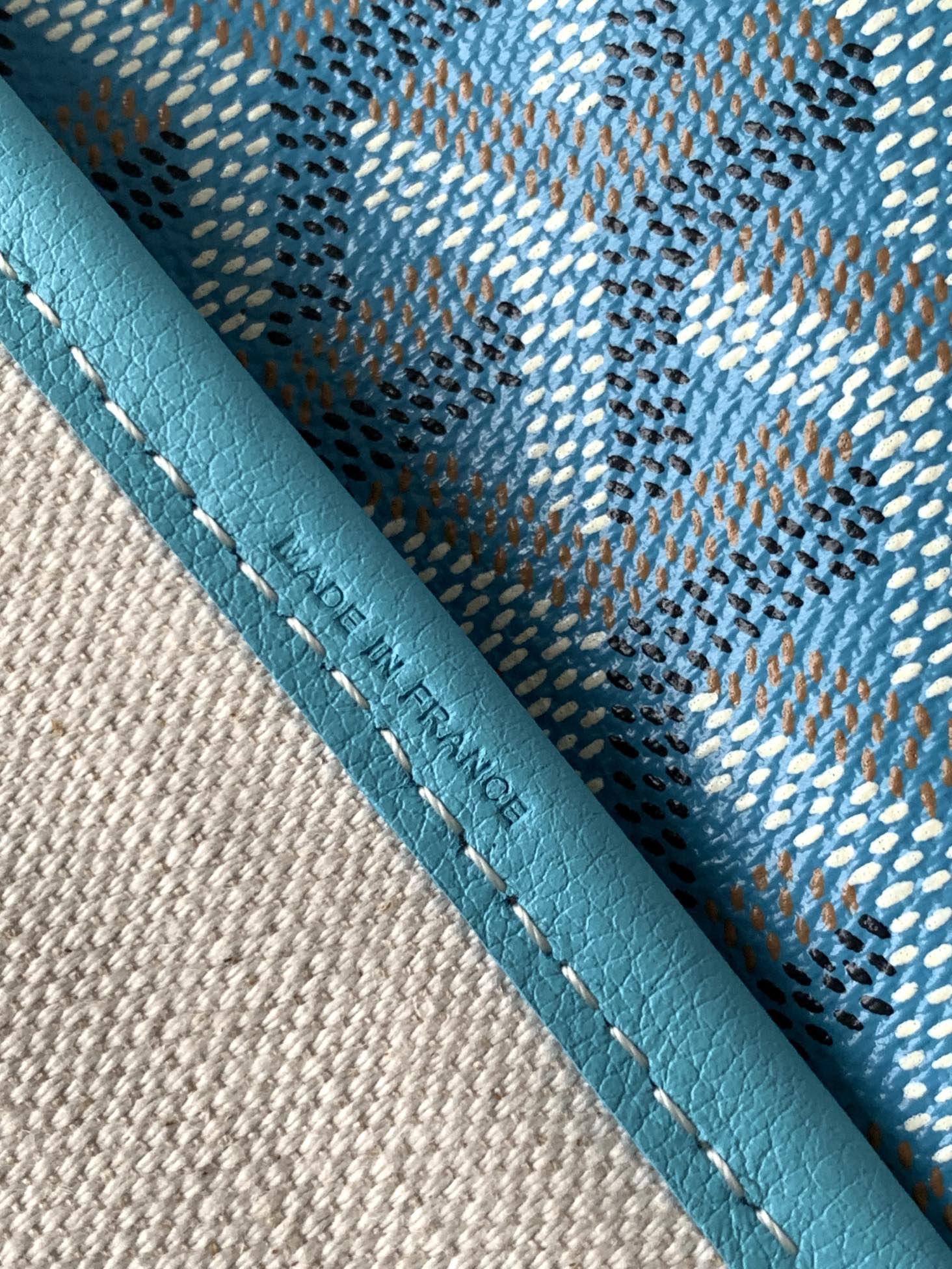 [TOP] Goyard Anjou Tote Bag- Turquoise