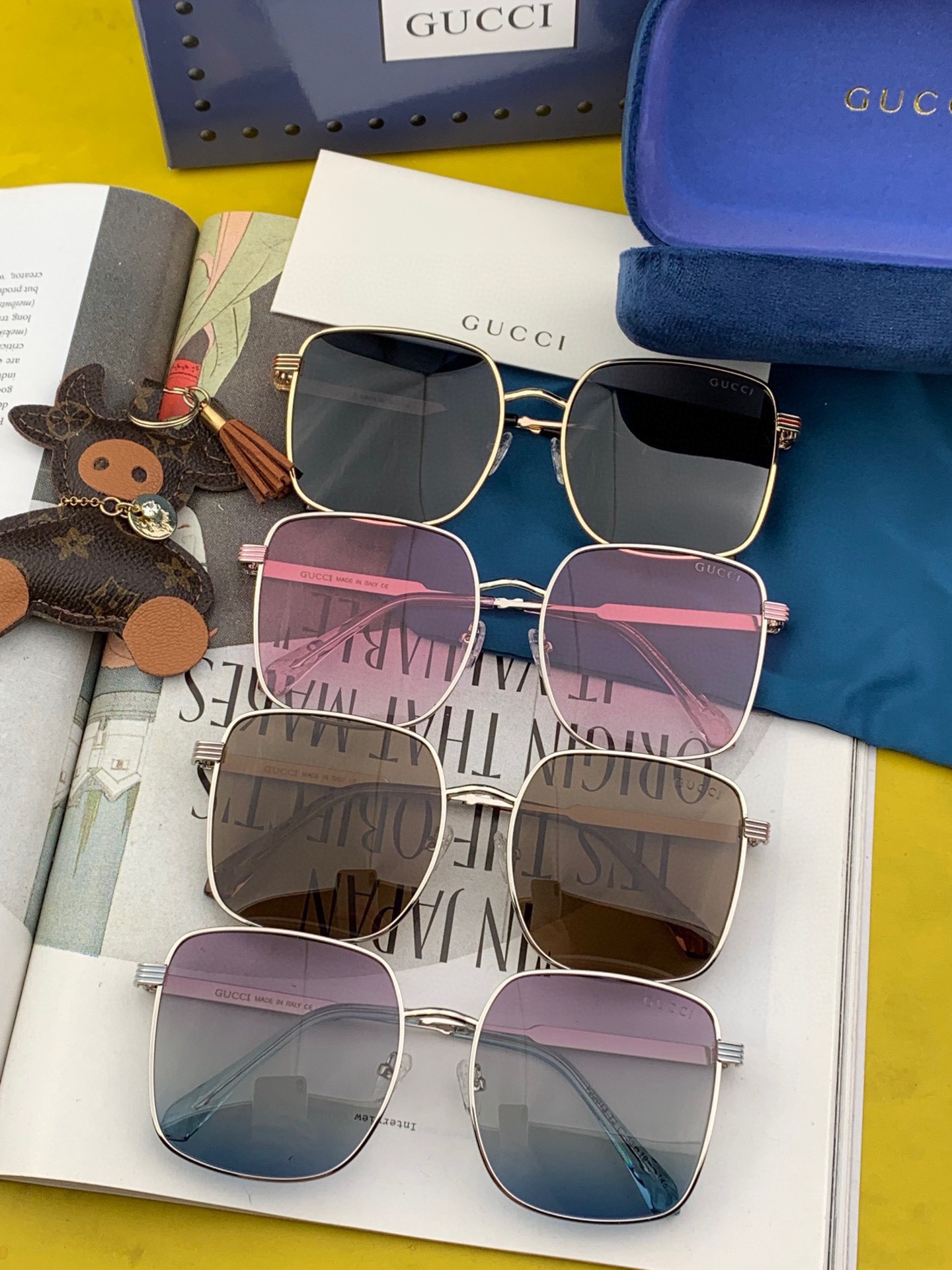 [TOP] Gucci Sunglasses - 4 Color