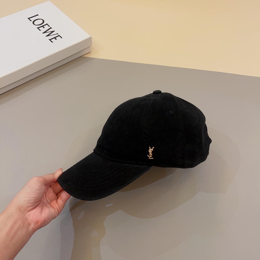 [TOP] Yves Saint Laurent YSL  Baseball Cap