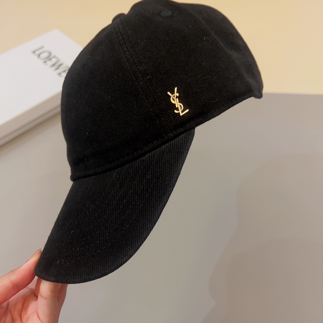 [TOP] Yves Saint Laurent YSL  Baseball Cap