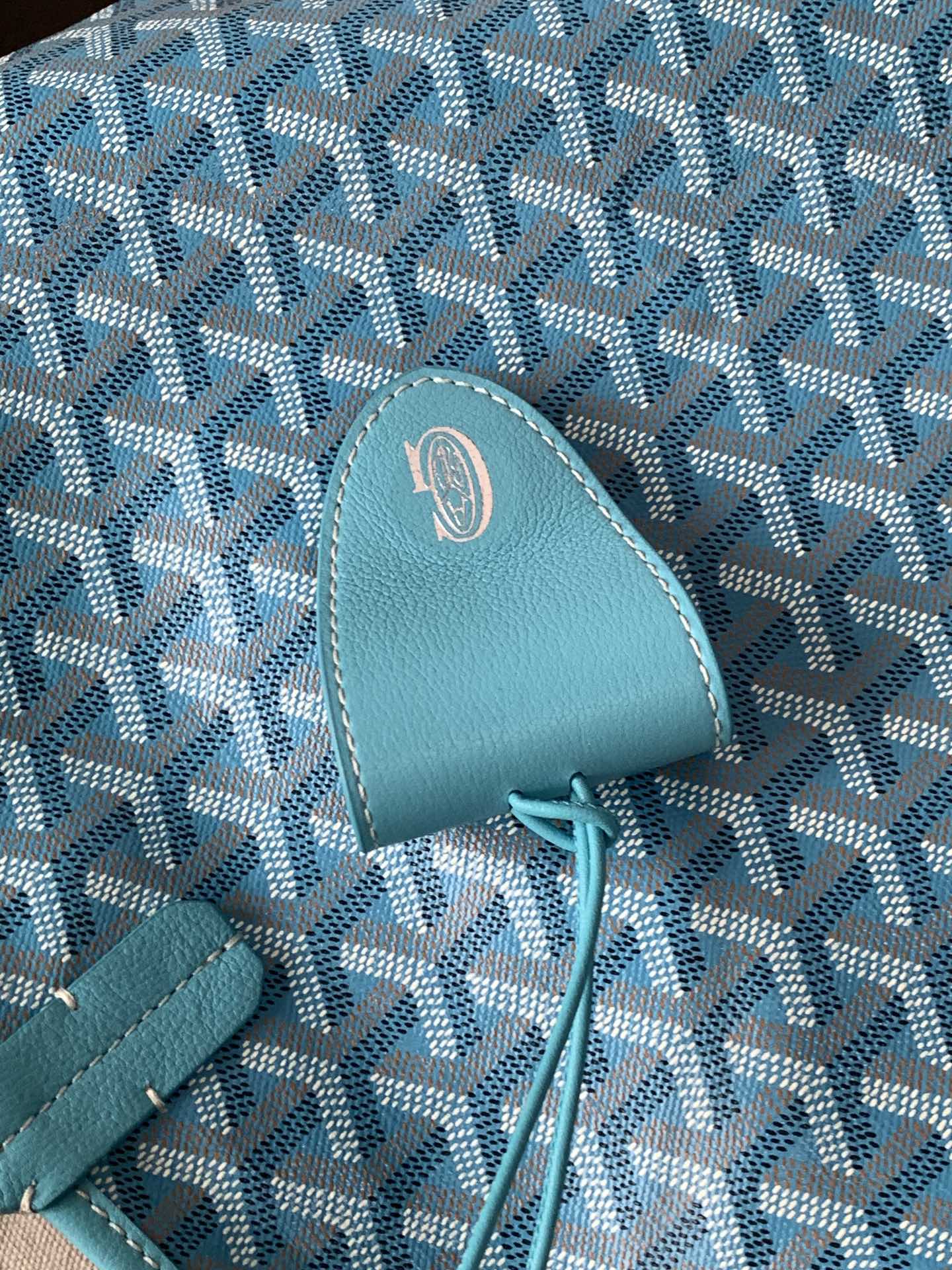 [TOP] Goyard Anjou Tote Bag- Turquoise