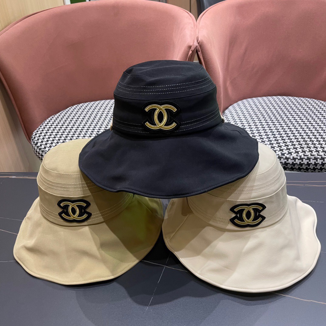 [TOP] CHANEL Versatile Fisherman Hat - 3 Colour