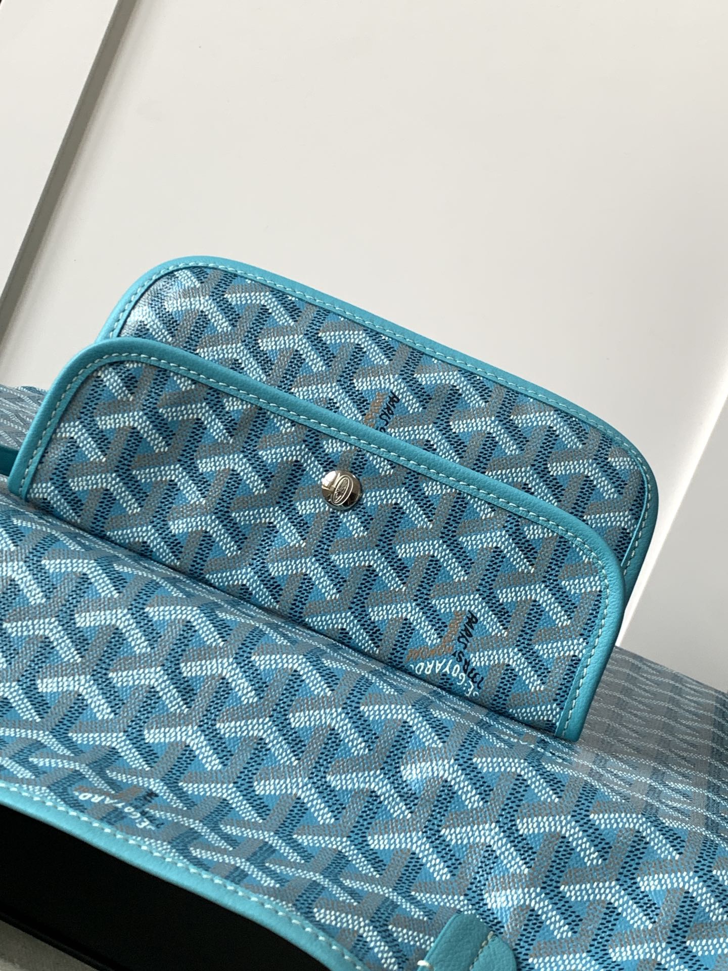 [TOP] Goyard Anjou Tote Bag- Turquoise