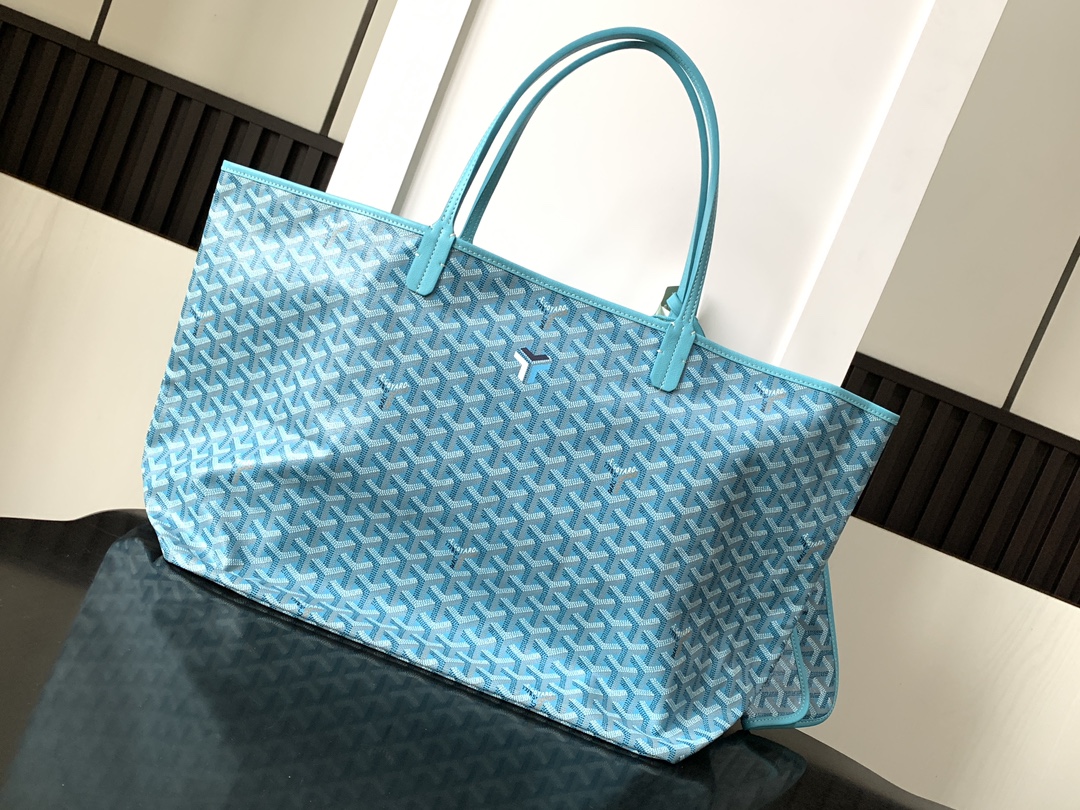 [TOP] Goyard Anjou Tote Bag- Turquoise