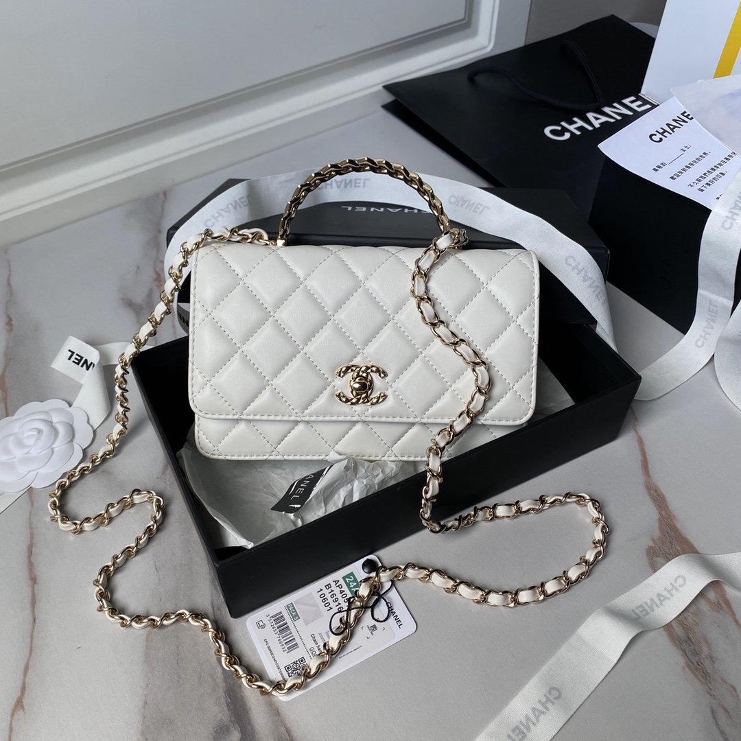[TOP] CHANEL WOC Top Handle Bag 19 cm - 5 Color