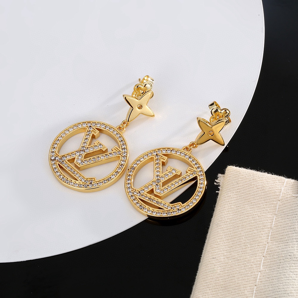 [TOP] Louis Vuitton LV Earrings