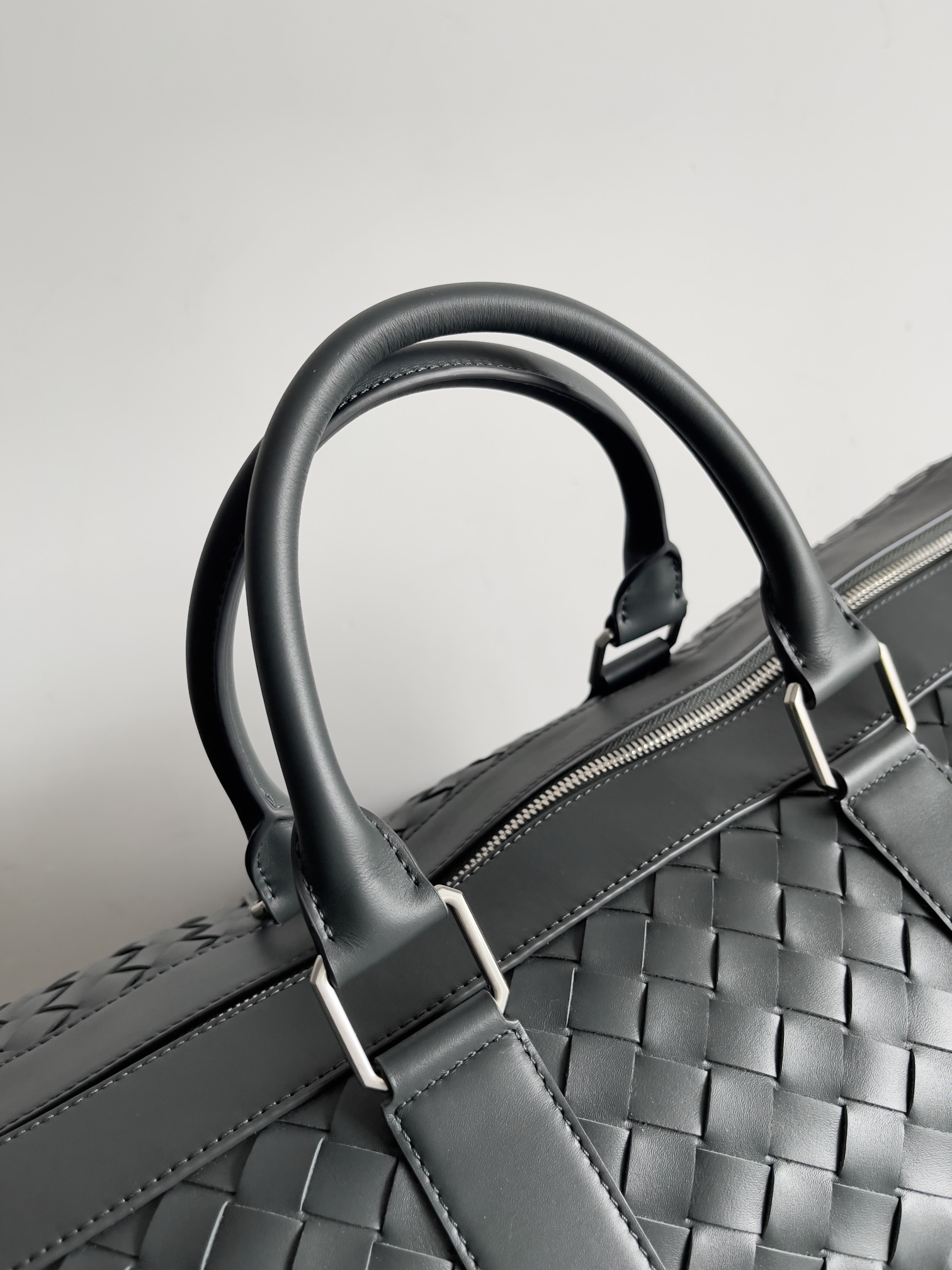 [TOP] Bottega Veneta BV Woven Large Travel Bag 50*27*24cm - Two Colour