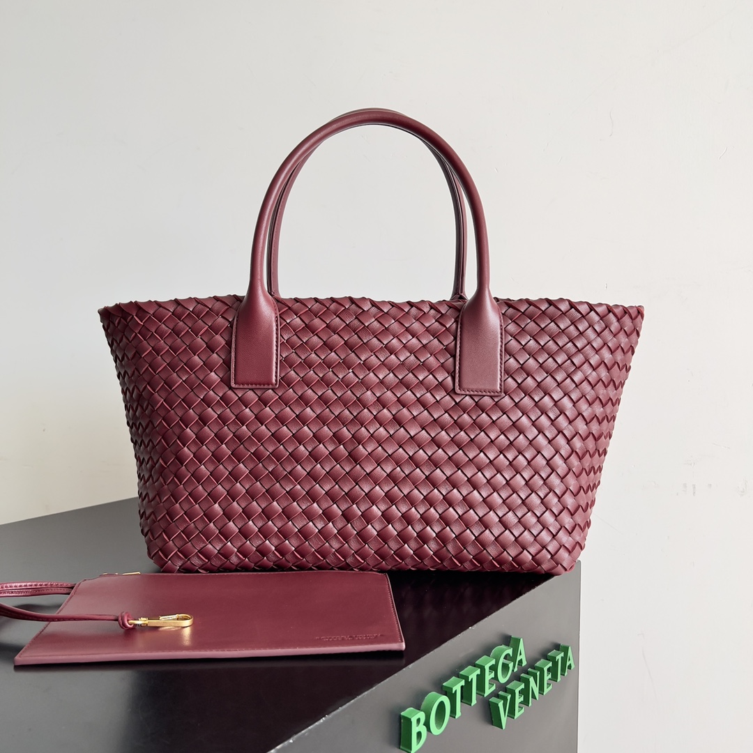 [TOP] Bottega Veneta BV Medium Cabat Bags - Red