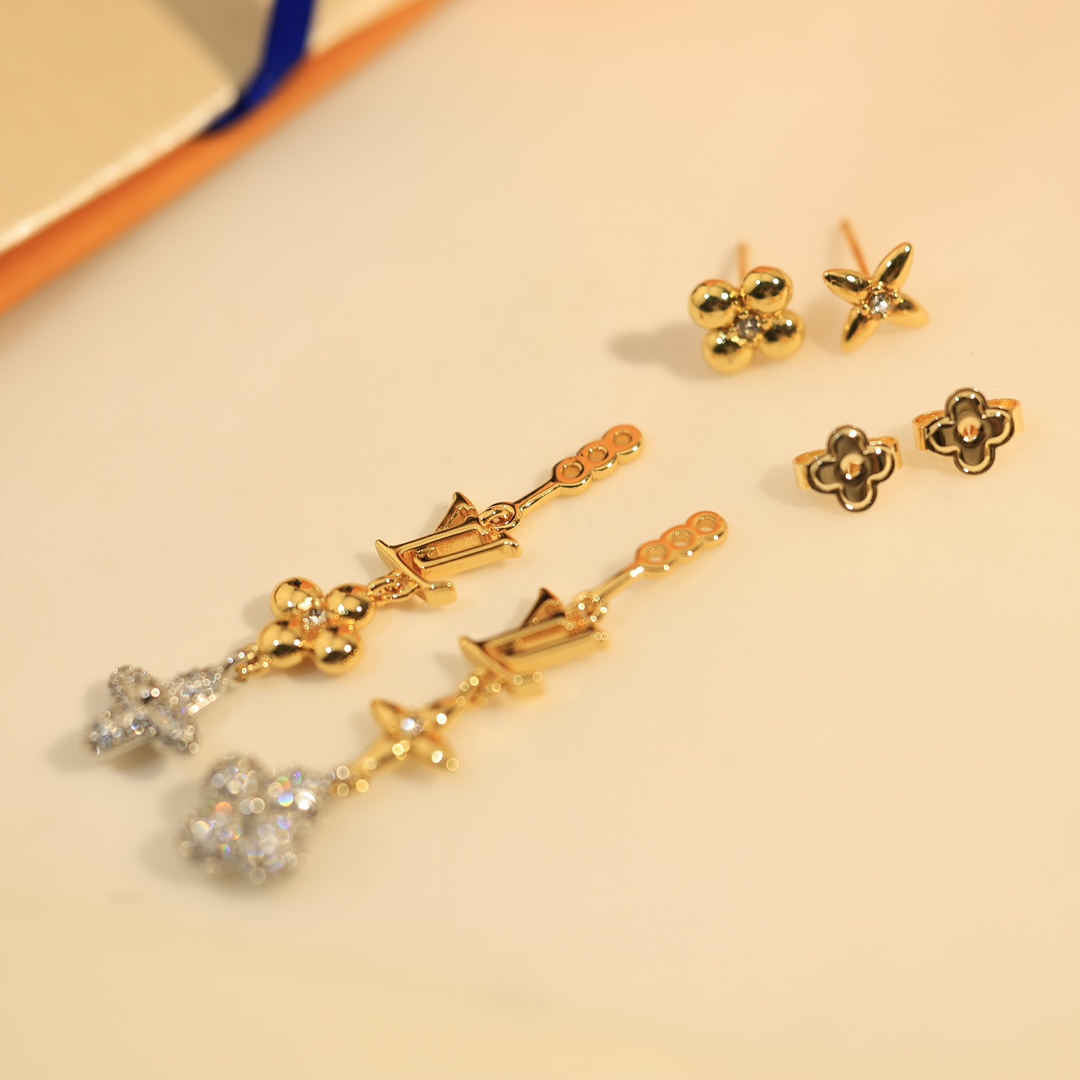 [TOP] Louis Vuitton LV Earrings