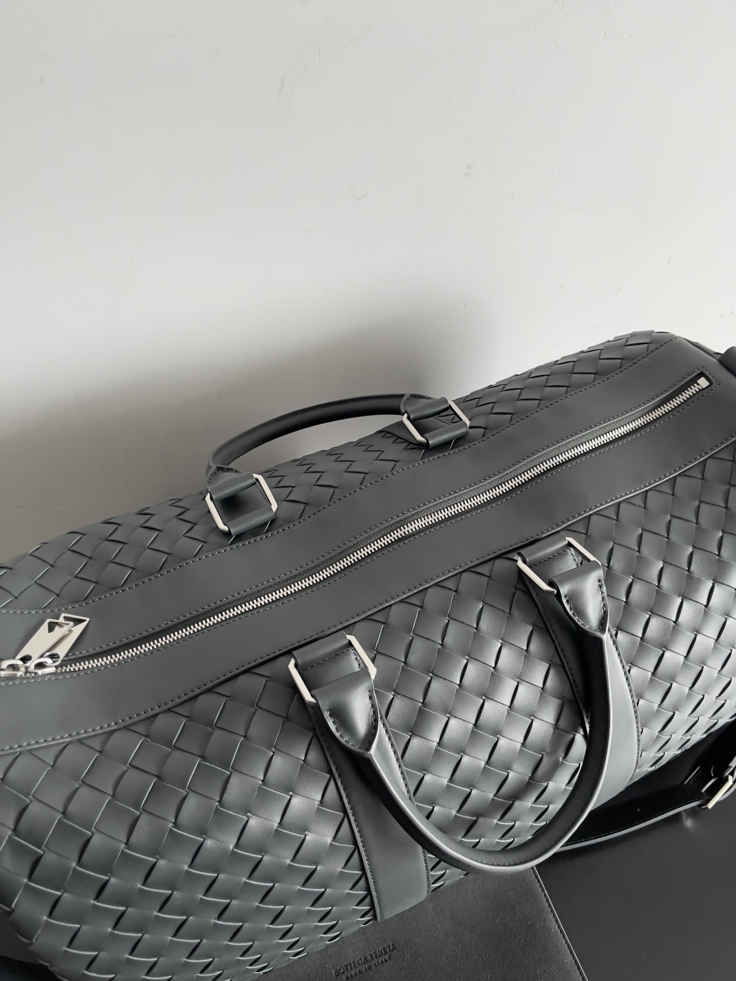 [TOP] Bottega Veneta BV Woven Large Travel Bag 50*27*24cm - Two Colour