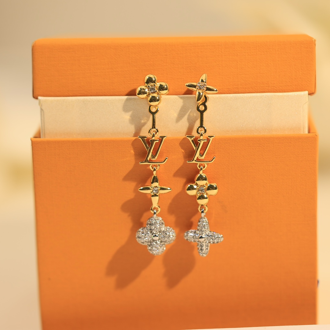 [TOP] Louis Vuitton LV Earrings