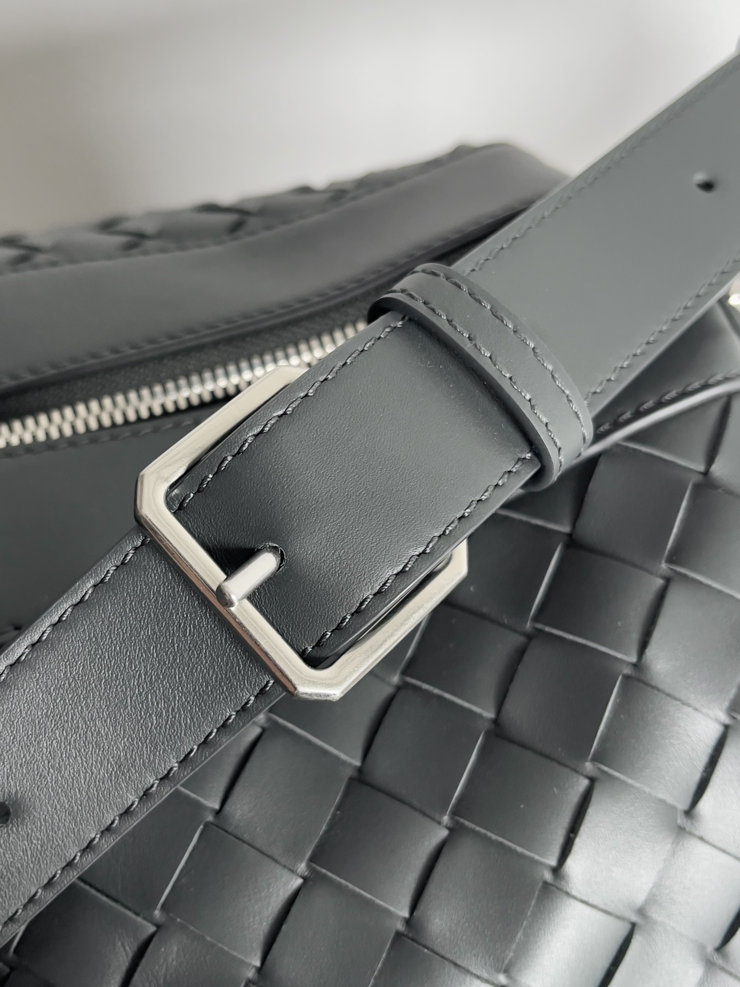 [TOP] Bottega Veneta BV Woven Large Travel Bag 50*27*24cm - Two Colour