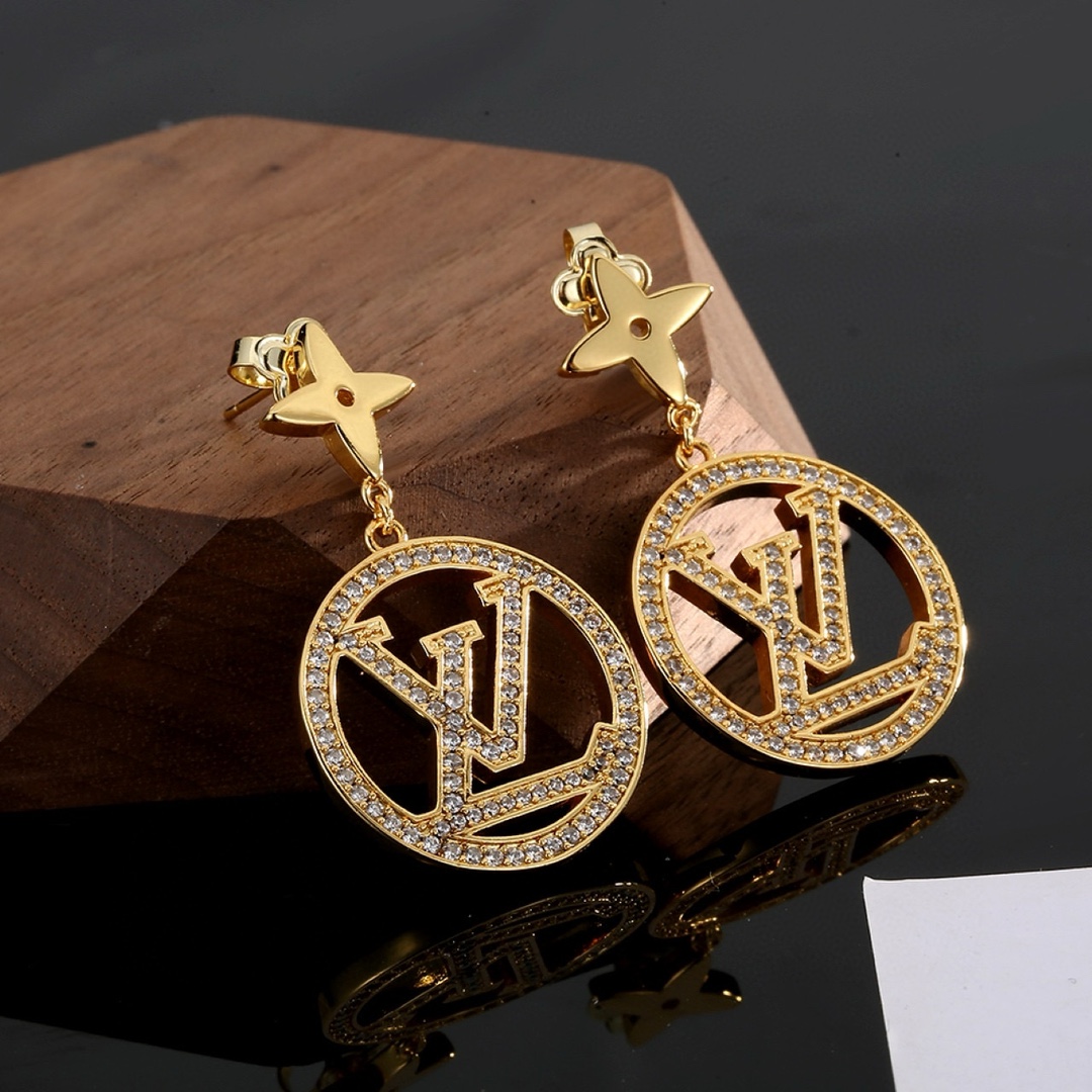 [TOP] Louis Vuitton LV Earrings