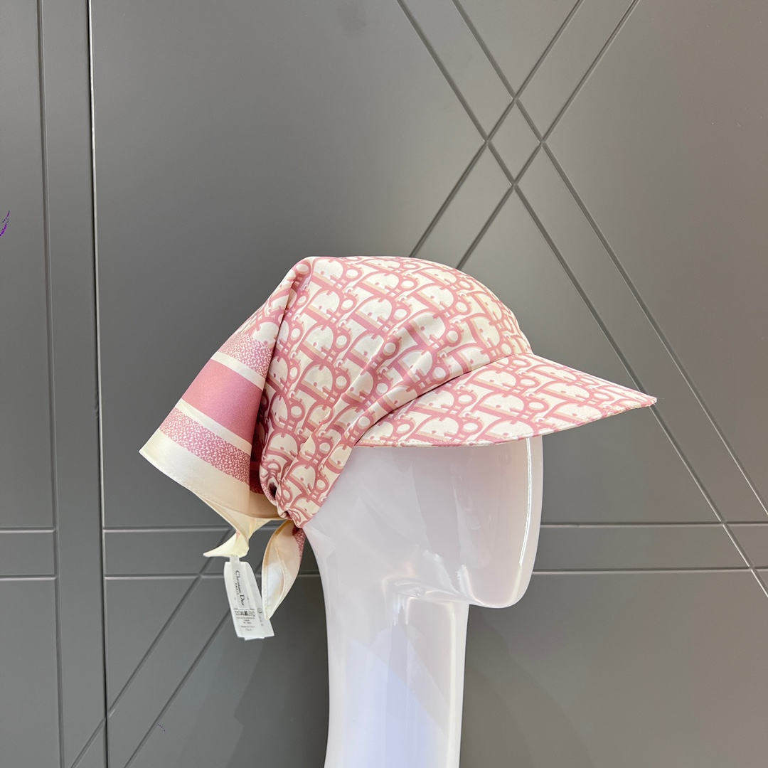 [TOP] Christian Dior Scarf Sun Fat - 3 Colour