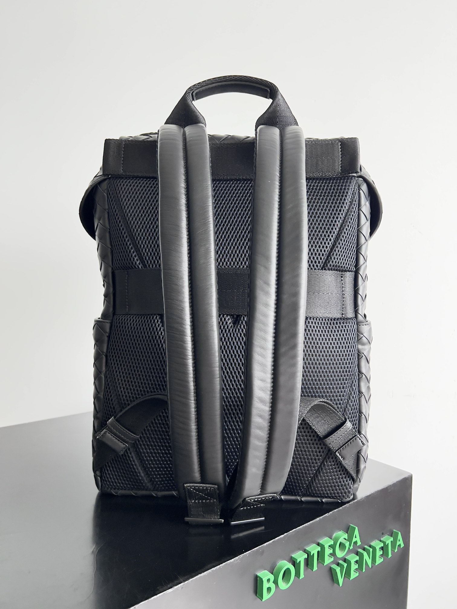 [TOP] Bottega Veneta BV Men's Cowhide Backpack 38*26*15cm - 2 Colour