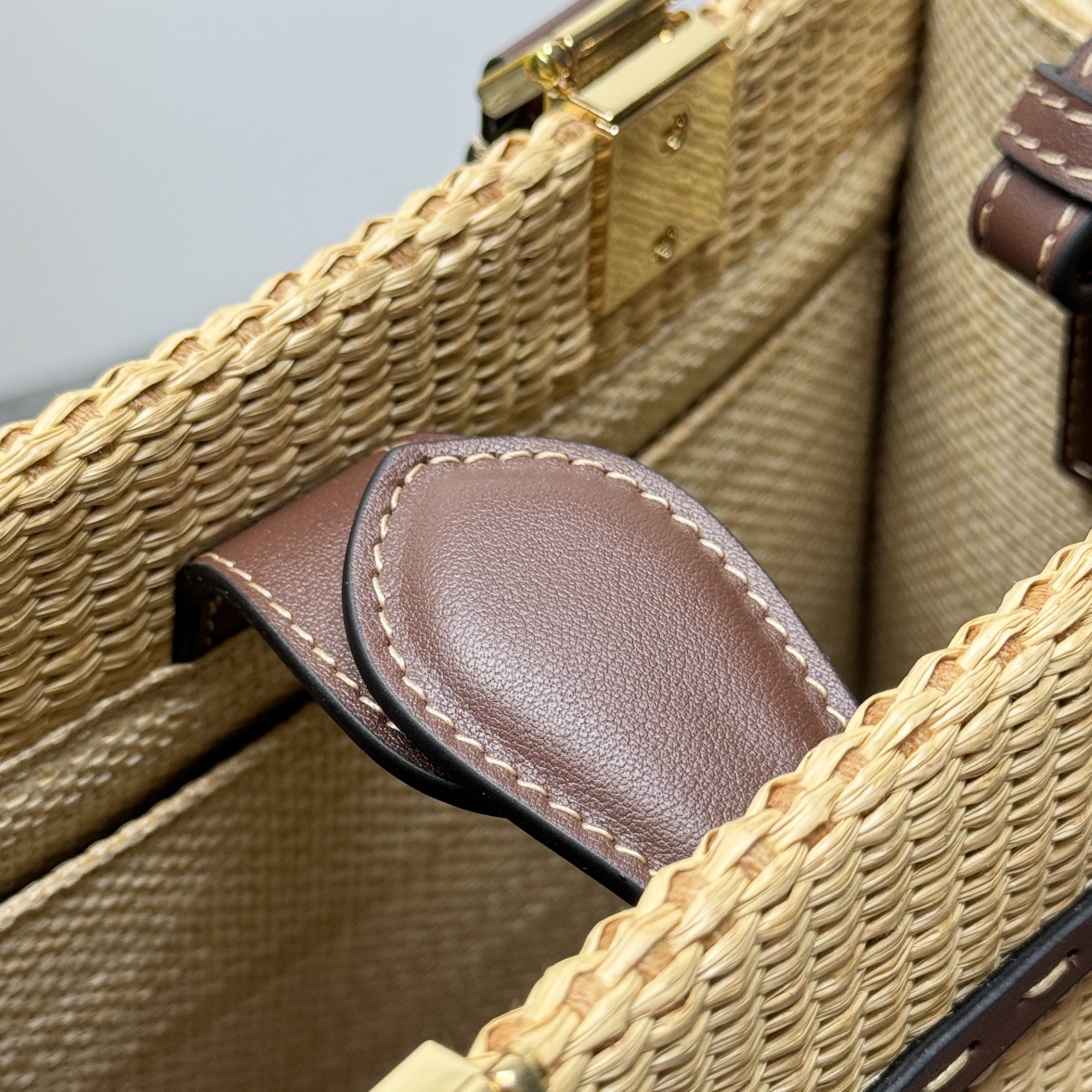 [TOP] FENDI Sunshine Bag 25cm - Brown