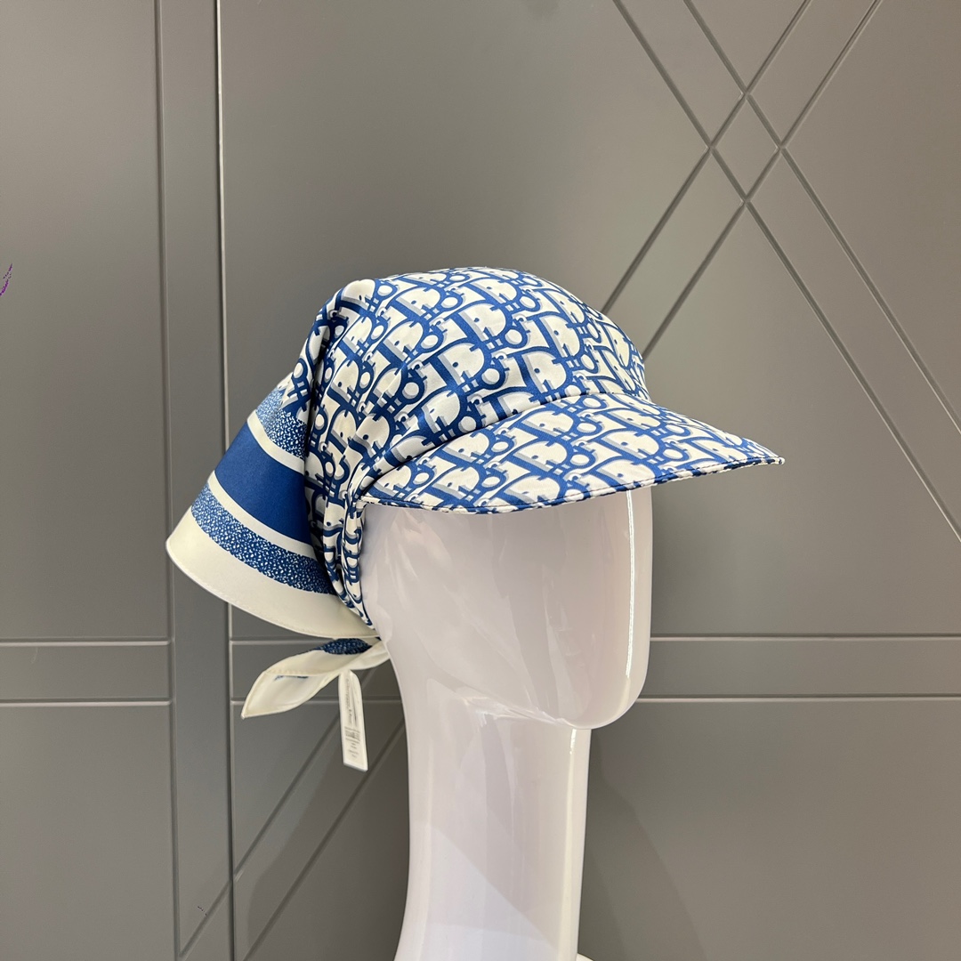 [TOP] Christian Dior Scarf Sun Fat - 3 Colour