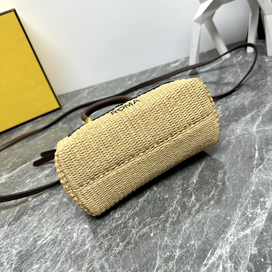 [TOP] FENDI Mini ByThe Way Boston Bags 18x12x9cm