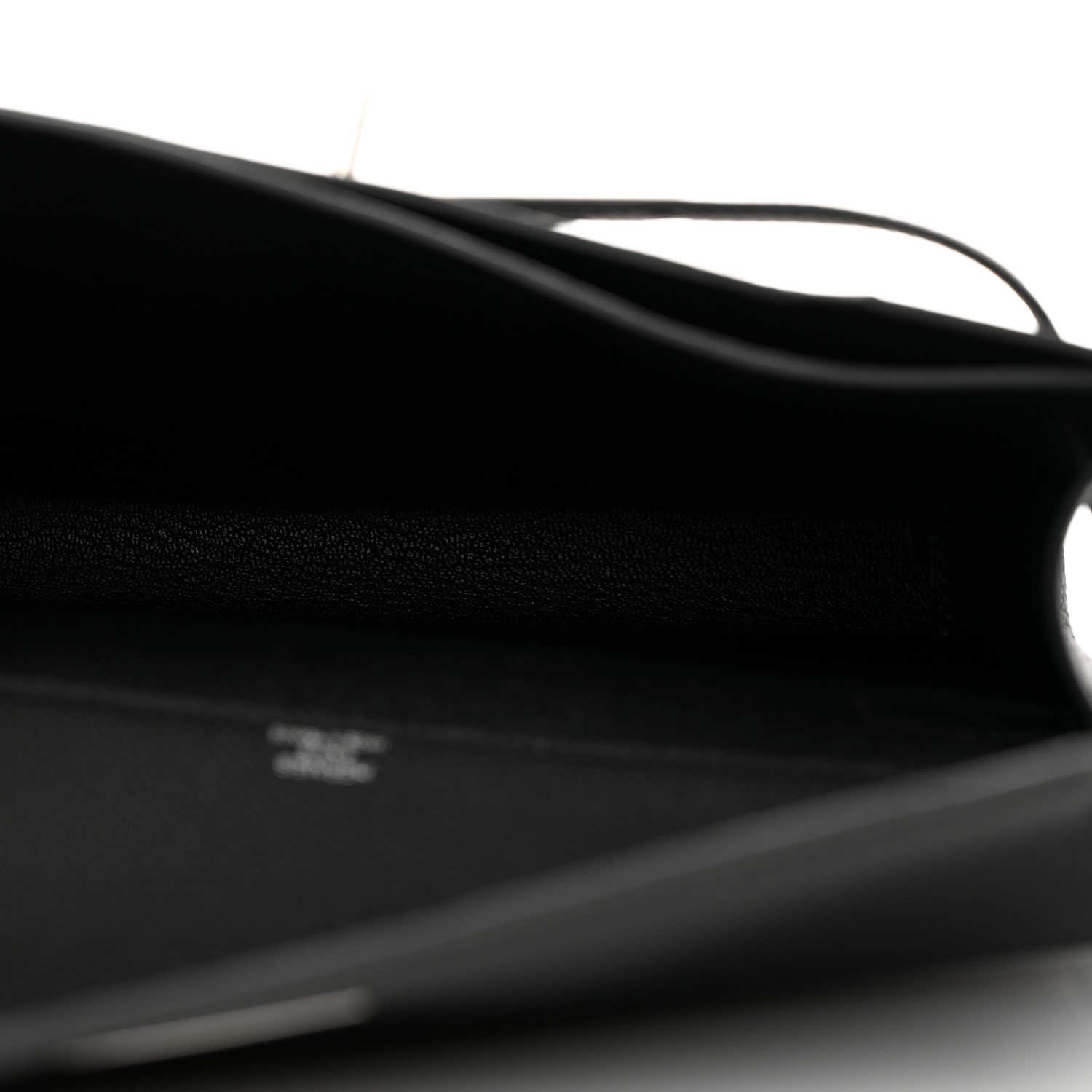 [TOP] HERMES Kelly Depeches Bag Togo Calfskin Leather 25CM - Black & SHW