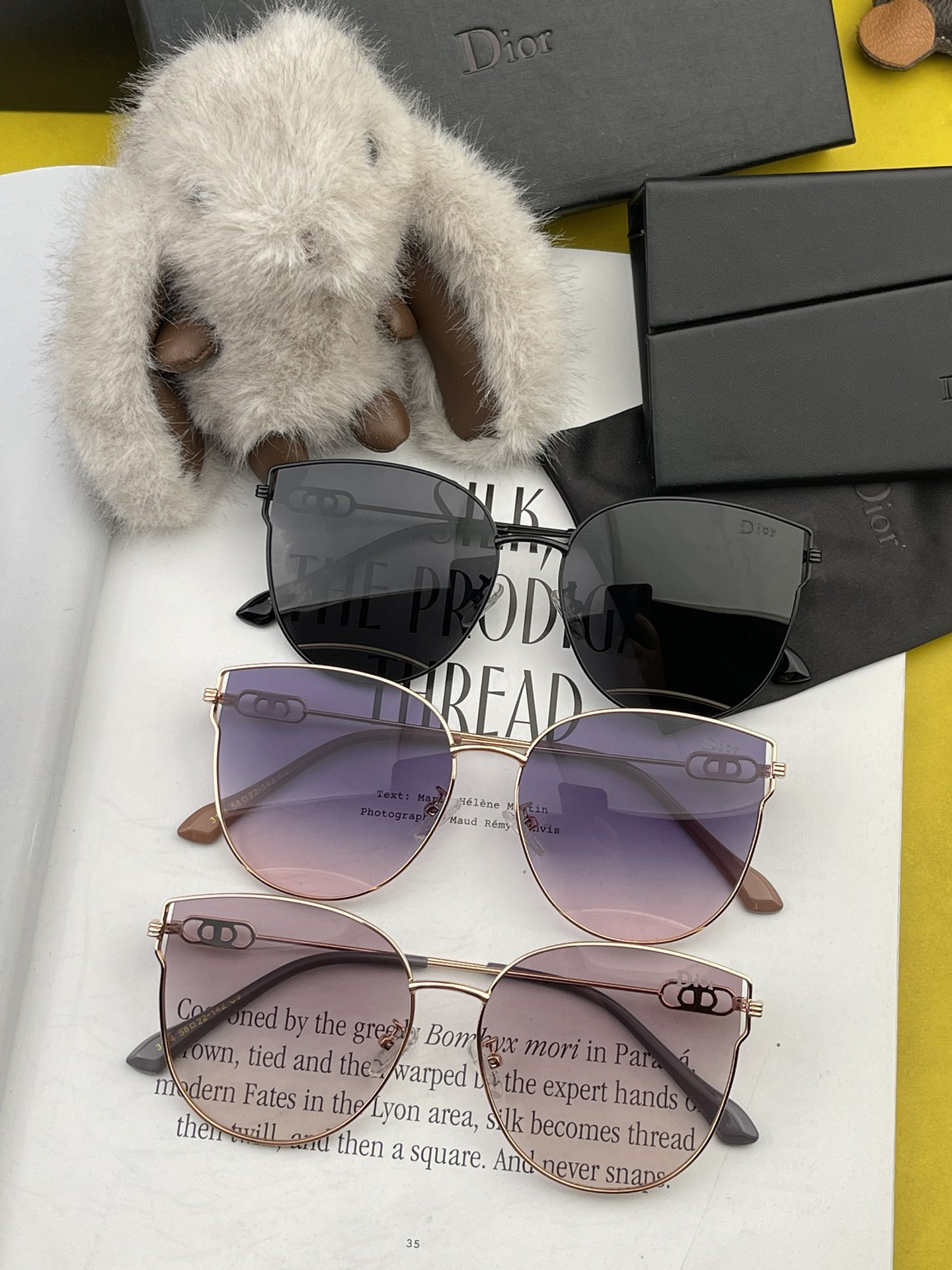 [TOP] Christian Dior Sunglasses - 3 Color