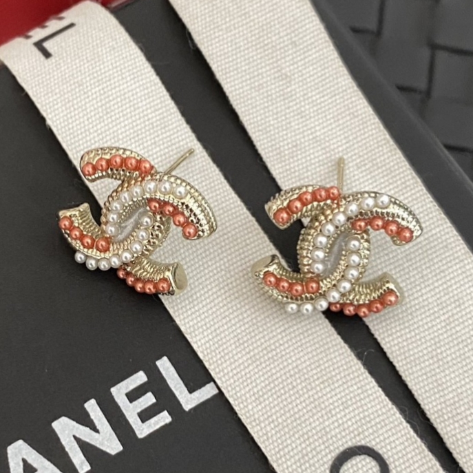 [TOP] CHANEL CC Earrings
