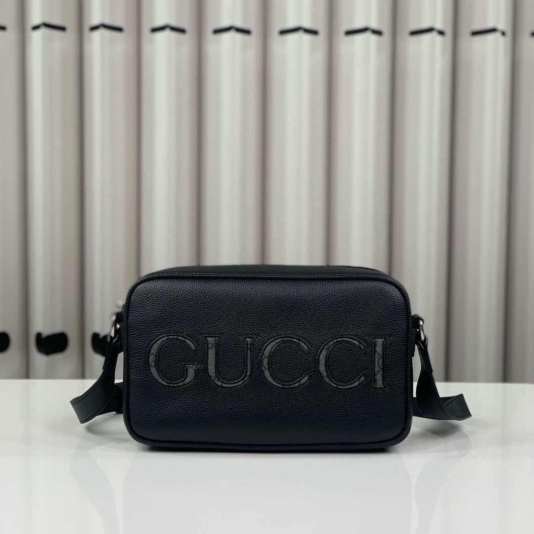 [TOP] GUCCI Shoulder Bag 14X23.5X6cm - Black